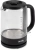 Чайник электрический Domfy DSB-EK304 1.7л. 2200Вт черный корпус: стекло/пластик - купить недорого с доставкой в интернет-магазине