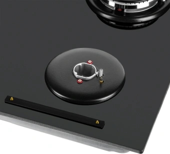 Газовая варочная поверхность Maunfeld EGHG.64.63CB.R/G черный - купить недорого с доставкой в интернет-магазине