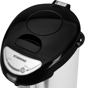 Термопот Starwind STP2850 5л. 750Вт серебристый/черный - купить недорого с доставкой в интернет-магазине