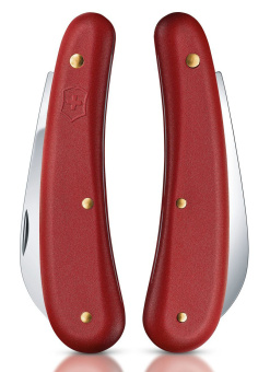 Нож перочинный Victorinox Pruning Knife (1.9201) 110мм 1функц. красный блистер - купить недорого с доставкой в интернет-магазине