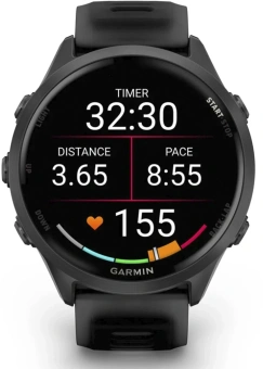 Смарт-часы Garmin Forerunner 570 47mm 47мм 1.4" AMOLED корп.черный рем.черный (010-02971-00) - купить недорого с доставкой в интернет-магазине