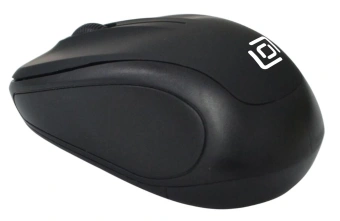 Мышь Оклик 665MW черный оптическая 1600dpi беспров. USB для ноутбука 3but (1025130) - купить недорого с доставкой в интернет-магазине