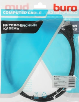 Кабель аудио-видео Buro HDMI 2.0 HDMI (m)/HDMI (m) 1м. позолоч.конт. черный (BHP HDMI 2.0-1) - купить недорого с доставкой в интернет-магазине