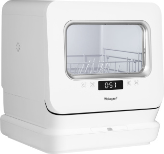Посудомоечная машина Weissgauff TDW 4036 D белый (компактная) - купить недорого с доставкой в интернет-магазине