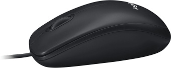 Мышь Logitech M100r черный оптическая 1000dpi USB 2but (910-006765) - купить недорого с доставкой в интернет-магазине