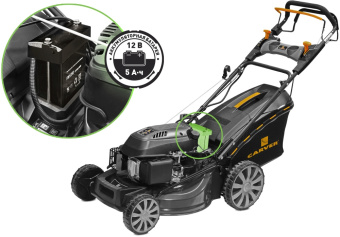 Газонокосилка роторная Carver LMG-3653DMSE-VS (01.024.00011) 3600Вт - купить недорого с доставкой в интернет-магазине