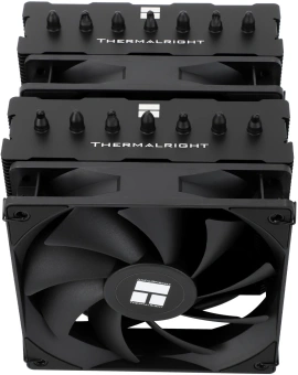 Устройство охлаждения(кулер) Thermalright Phantom Spirit 120 SE Soc-AM5/AM4/1200/1700/1851 черный 4-pin 25.6dB Al+Cu 765gr Ret (PS120-SE-BL) - купить недорого с доставкой в интернет-магазине