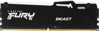Память DDR5 16GB 6400MHz Kingston KF564C32BBEA-16 Fury Beast RGB RTL Gaming PC5-51200 CL32 DIMM 288-pin 1.4В single rank с радиатором Ret - купить недорого с доставкой в интернет-магазине