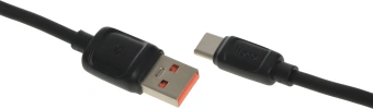 Кабель Hoco X115 51974 USB (m)-USB Type-C (m) 1.2м черный - купить недорого с доставкой в интернет-магазине