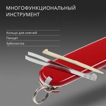 Нож перочинный Victorinox Waiter (0.3303) 84мм 9функц. красный карт.коробка - купить недорого с доставкой в интернет-магазине