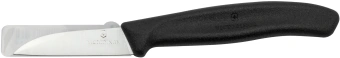 Нож кухонный Victorinox Swiss Classic (6.7303) стальной лезв.60мм прямая заточка черный - купить недорого с доставкой в интернет-магазине