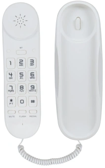 Телефон проводной Sanyo RA-S120W белый - цена, купить или заказать с доставкой в интернет-магазине Телефон проводной Sanyo RA-S120W белый - купить недорого с доставкой в интернет-магазине