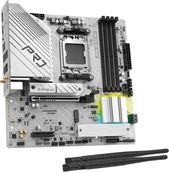 Материнская плата Asrock B850M Pro Plus WiFi Socket AM5 AMD B850 4xDDR5 mATX AC`97 8ch(7.1) 2.5Gg RAID+HDMI+DP - купить недорого с доставкой в интернет-магазине