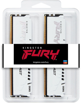 Память DDR5 2x16GB 5200MHz Kingston KF552C40BWK2-32 Fury Beast RTL Gaming PC5-41600 CL40 DIMM 288-pin 1.25В single rank с радиатором Ret - купить недорого с доставкой в интернет-магазине