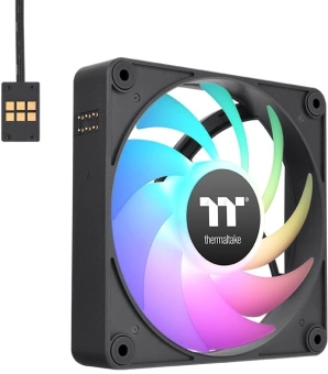 Вентилятор для корпуса Thermaltake CT140 EX Sync ARGB 140х140x25 черный 4-pin 30.7дБ (упак.:3шт) (CL-F182-PL14SW-A) Ret - купить недорого с доставкой в интернет-магазине