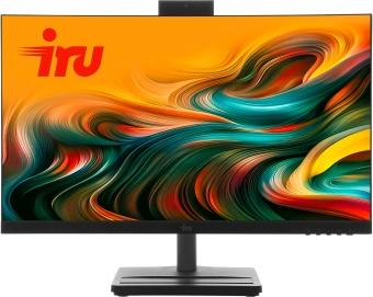 Моноблок IRU Tactio 24ID 24.5" Full HD i5 1235U (1.3) 16Gb SSD512Gb UHDG Windows 11 Pro 64 GbitEth WiFi BT 90W Cam черный 1920x1080 - купить недорого с доставкой в интернет-магазине