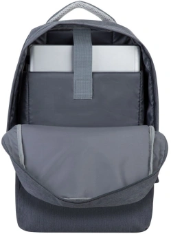 Рюкзак для ноутбука 15.6" Riva 7562 темно-серый полиэстер - купить недорого с доставкой в интернет-магазине