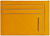 Чехол для кредитных карт Piquadro Blue Square PP2762B2R/G шафрановый натур.кожа