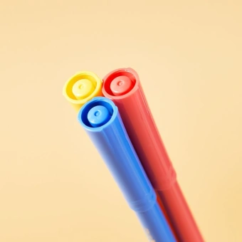 Фломастеры Deli EC173 Colorwow круг. Вентилируемый стираемые 8цв. - купить недорого с доставкой в интернет-магазине