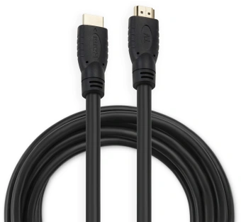 Кабель аудио-видео Buro BU-HDMI-v1.4-10M-FF HDMI (m)/HDMI (m) 10м. феррит.кольца черный - купить недорого с доставкой в интернет-магазине