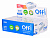 Ластик Deli EH03010 Offi 40x22x12мм ПВХ белый индивидуальная картонная упаковка