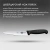 Нож кухонный Victorinox Fibrox (5.2003.15) стальной разделочный лезв.150мм прямая заточка черный блистер - купить недорого с доставкой в интернет-магазине