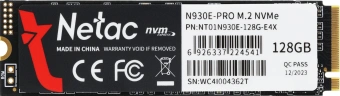 Накопитель SSD Netac PCIe 3.0 x4 128GB NT01N930E-128G-E4X N930E Pro M.2 2280 - купить недорого с доставкой в интернет-магазине