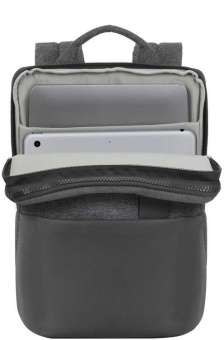 Рюкзак для ноутбука 13.3" Riva 8825 черный полиуретан/полиэстер (8825 BLACK) - купить недорого с доставкой в интернет-магазине