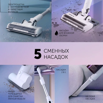 Пылесос Polaris FusionPro PVCS 4010 450Вт белый - купить недорого с доставкой в интернет-магазине