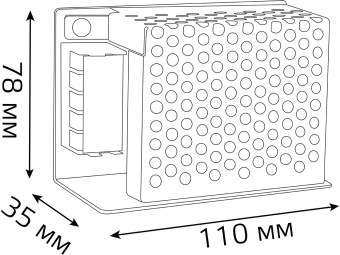 Блок питания Gauss 202002075 встраив. для лен.светод. черный - купить недорого с доставкой в интернет-магазине
