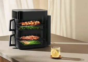 Аэрогриль Xiaomi Air Fryer MAF-DS1201 12л 2800Вт черный (BHR0883EU) - купить недорого с доставкой в интернет-магазине