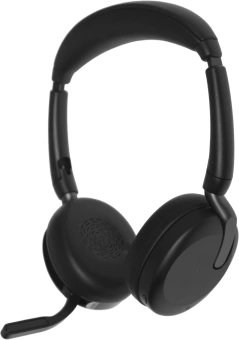 Наушники с микрофоном Jabra Evolve2 65 Flex черный накладные BT оголовье (26699-999-999) - купить недорого с доставкой в интернет-магазине