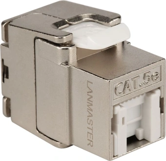 Модуль Lanmaster LAN-TK45S5E/180R информ. KeystoneRJ45 кат.5E - купить недорого с доставкой в интернет-магазине
