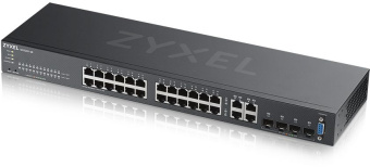 Коммутатор Zyxel GS2220-28-EU0101F (L2) 24x1Гбит/с 4xКомбо(1000BASE-T/SFP) управляемый - купить недорого с доставкой в интернет-магазине