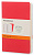 Блокнот Moleskine VOLANT QP711F14F2 Pocket 90x140мм 80стр. линейка мягкая обложка бордовый/красный (2шт)