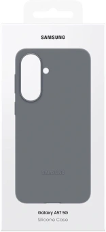 Чехол (клип-кейс) Samsung для Samsung Galaxy A57 Silicone Case серый (EF-PA576CJEGRU) - купить недорого с доставкой в интернет-магазине