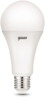 Лампа светодиодная Gauss A70 22Вт цок.:E27 груша 220B св.свеч.бел.теп. (упак.:1шт) (102502122) - купить недорого с доставкой в интернет-магазине
