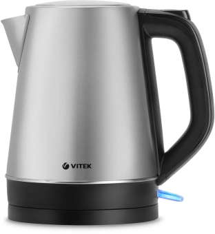 Чайник электрический Vitek VT-7040 1.7л. 2200Вт сталь корпус: металл/пластик - купить недорого с доставкой в интернет-магазине