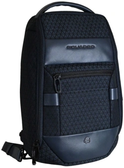 Рюкзак слинг мужской Piquadro Hex CA6826W139/BLU синий полиэстер - купить недорого с доставкой в интернет-магазине
