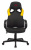 Кресло игровое Zombie RUNNER черный/желтый эко.кожа крестов. пластик - купить недорого с доставкой в интернет-магазине