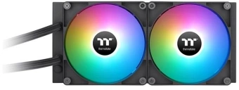 Система водяного охлаждения Thermaltake TH280 V2 ARGB Soc-AM5/AM4/1200/1700/1851 черный 4-pin 34.7dB Al+Cu Ret (CL-W375-PL14SW-A) - купить недорого с доставкой в интернет-магазине