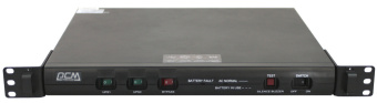 Источник бесперебойного питания Powercom King Pro RM KIN-600AP RM 360Вт 600ВА черный - купить недорого с доставкой в интернет-магазине