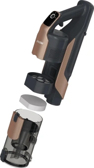 Пылесос Haier C6 Flexi 680Вт антрацит/золотистый - купить недорого с доставкой в интернет-магазине