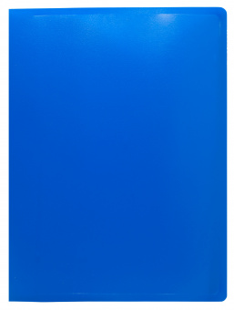 Папка метал.пруж.скоросш. Buro -ECB04PBLUE A4 пластик 0.5мм синий - купить недорого с доставкой в интернет-магазине