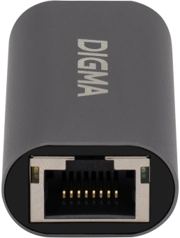 Сетевой адаптер Gigabit Ethernet Digma DLA-GEUC01 USB 3.0 - купить недорого с доставкой в интернет-магазине