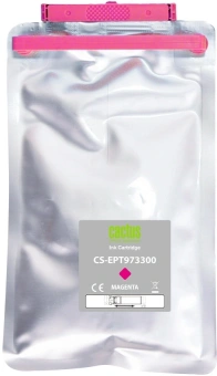 Картридж струйный Cactus CS-EPT973300 T9733 пурпурный (330мл) для Epson WorkForce WF-C869RD3TWFC/WF-C869RDTWF с чипом - купить недорого с доставкой в интернет-магазине