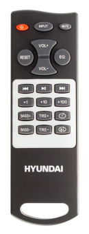 Микросистема Hyundai H-HA280 черный 78Вт FM USB BT SD - купить недорого с доставкой в интернет-магазине