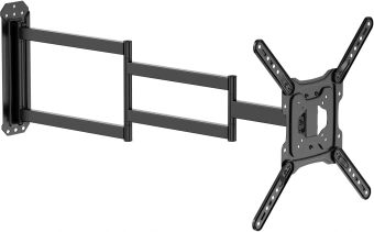 Кронштейн для телевизора Ultramounts UM959 черный 23"-65" макс.35кг настенный поворот и наклон - купить недорого с доставкой в интернет-магазине