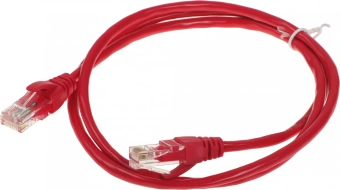 Патч-корд Exegate UTP-RJ45-RJ45-5e-1M-RD 1Гбит/с UTP 4 пары cat.5E CCA 1м красный RJ-45 (m)-RJ-45 (m) (EX258673RUS) - купить недорого с доставкой в интернет-магазине