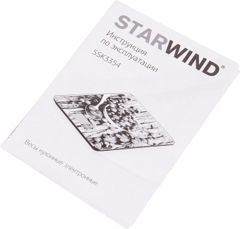 Весы кухонные электронные Starwind SSK3354 макс.вес:5кг - купить недорого с доставкой в интернет-магазине